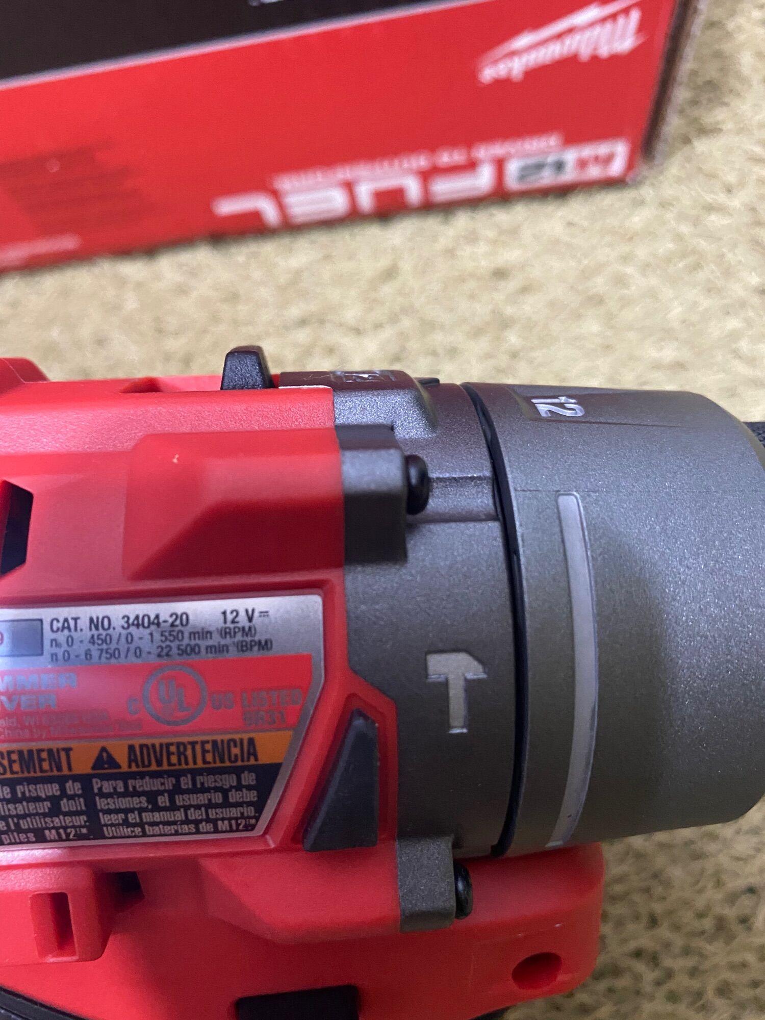 Combo Milwaukee M12