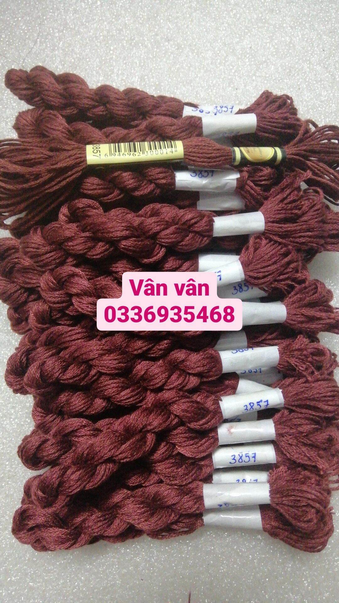 Chỉ thêu tranh chữ thập (Khách mua vui lòng chat mã chỉ với shop)