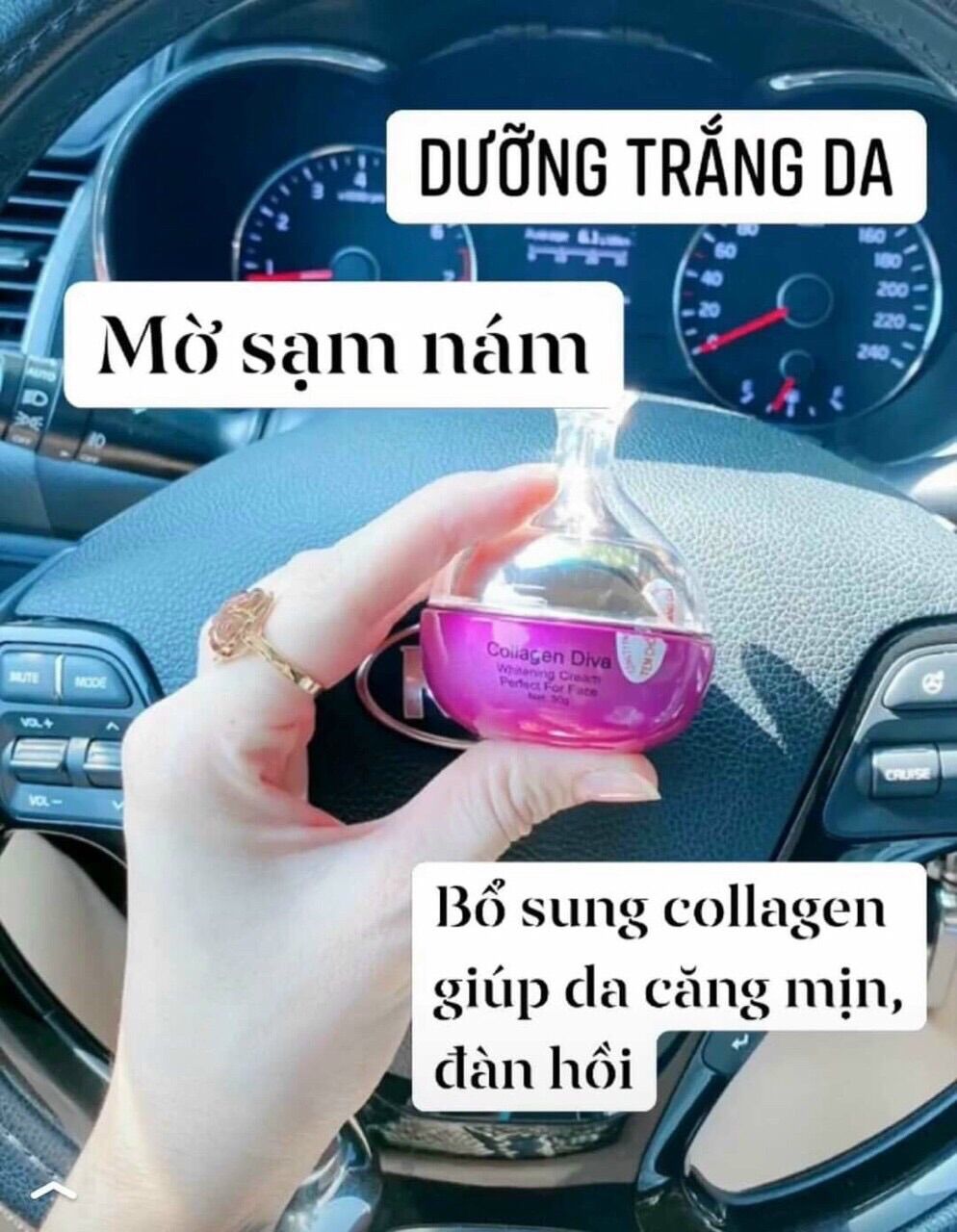 Kem dưỡng trắng collagen diva