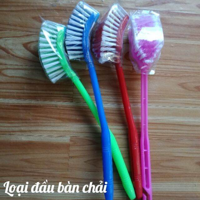 Cây chà rửa vệ sinh toilet đầu vuông