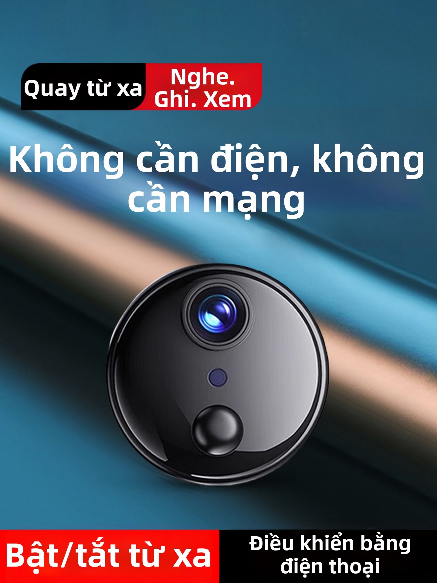 HEITAILANG | Wireless Power-free Indoor Monitoring Camera Giá 255,000 Đồng*Miễn phí vận chuyển