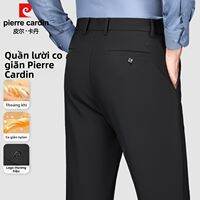 Pierre Cardin | Quần Tây Nam Công Sở Co Giãn Thoáng Khí Bằng Gấm Lạnh