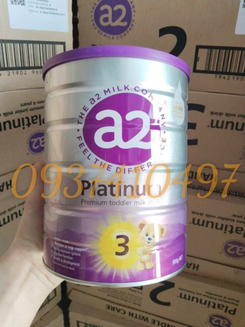 [HCM]Date xa )SỮA A2 PLATINUM ÚC SỐ1 2 3 4 900GR