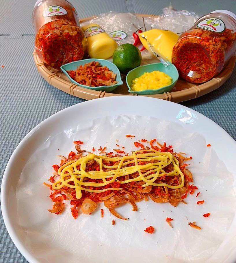 Hộp Muối Ruốc Hành Phi 100gr