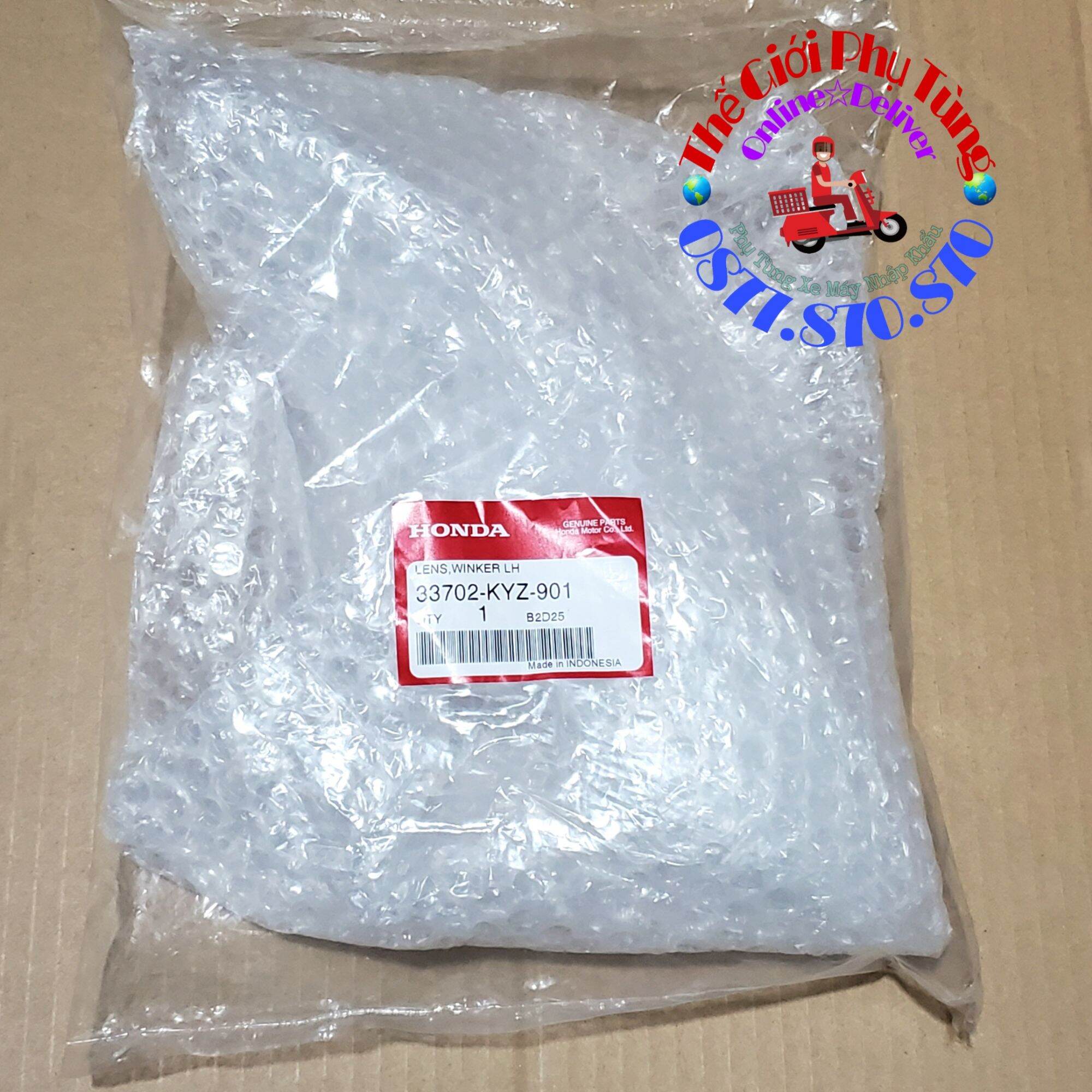 Nắp đèn xi nhan sau future 125 zin mới - 33701-kyz-901 / 33702-kyz-901