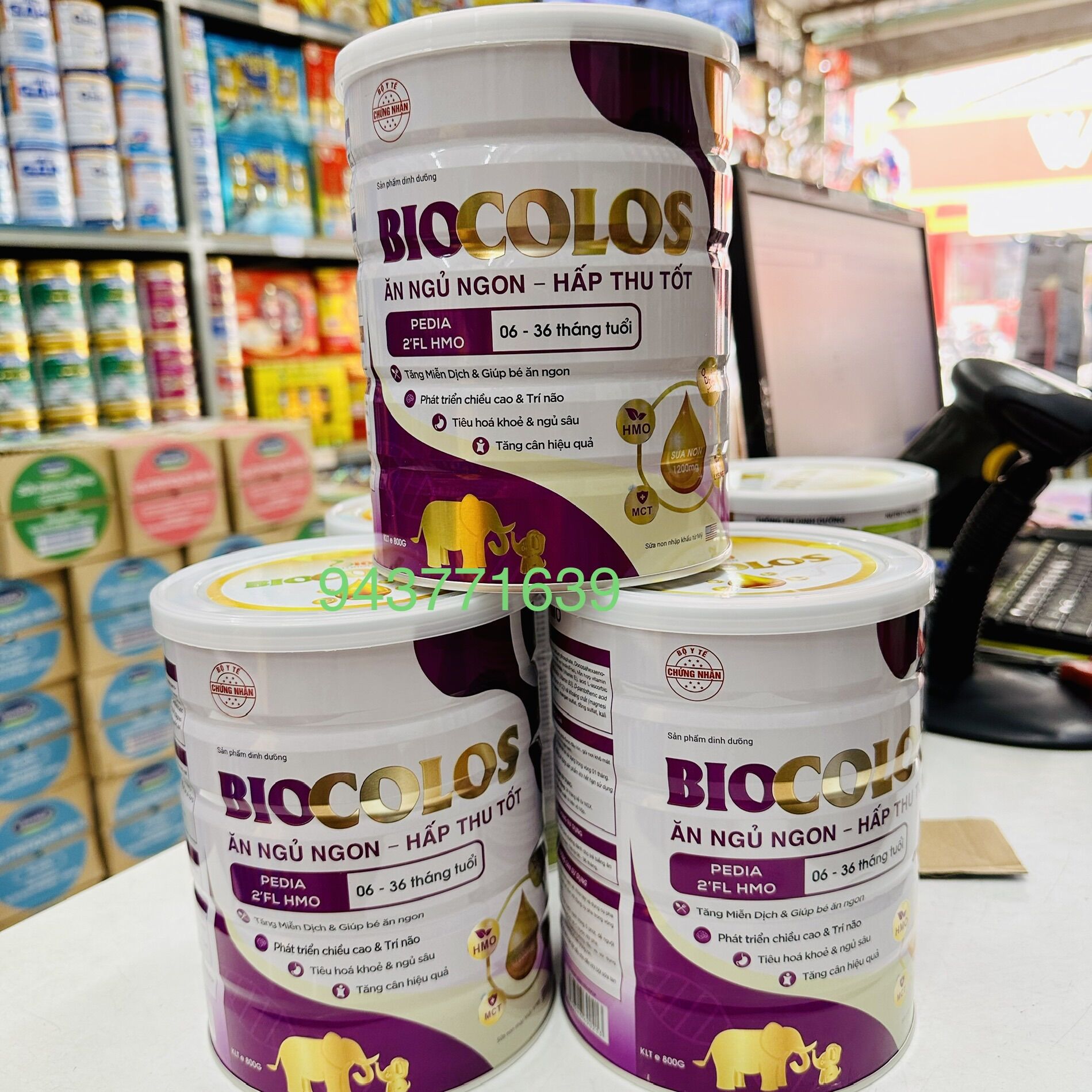 [Chính hãng] Sữa BIOCOLOS PEDIA 2’FL HMO ( 6-36 tháng)