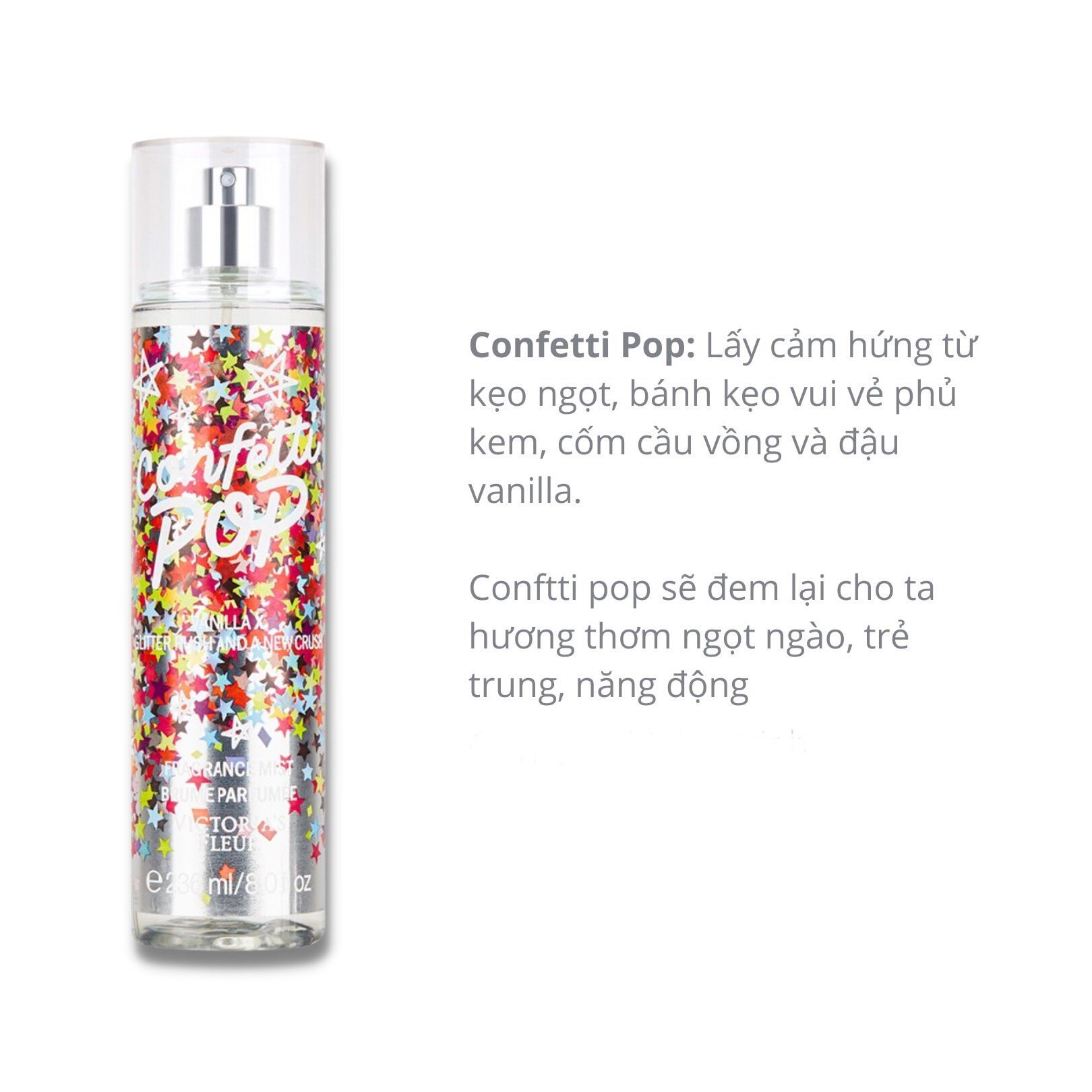 Xịt thơm body mist victoria fleur 236ml