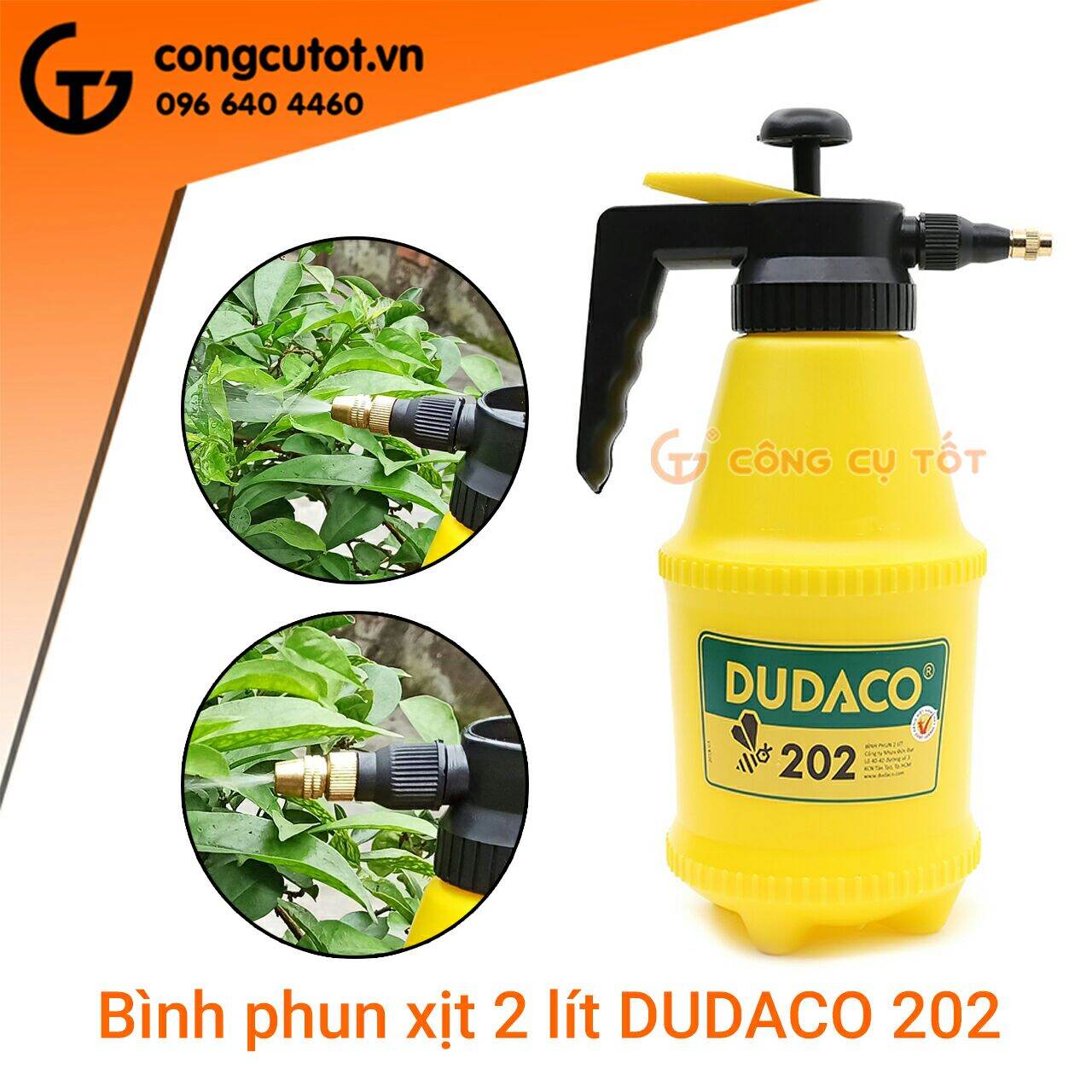 Bình xịt 2 lít Dudaco 202