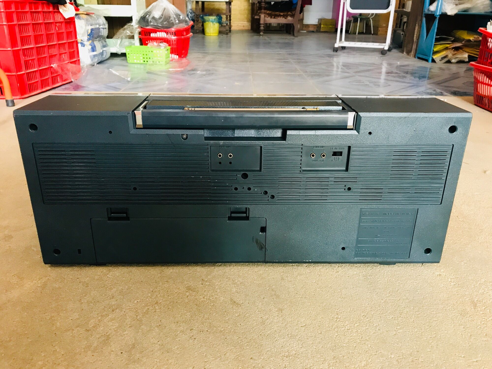 Đài Radio cassette Sanyo cực mới