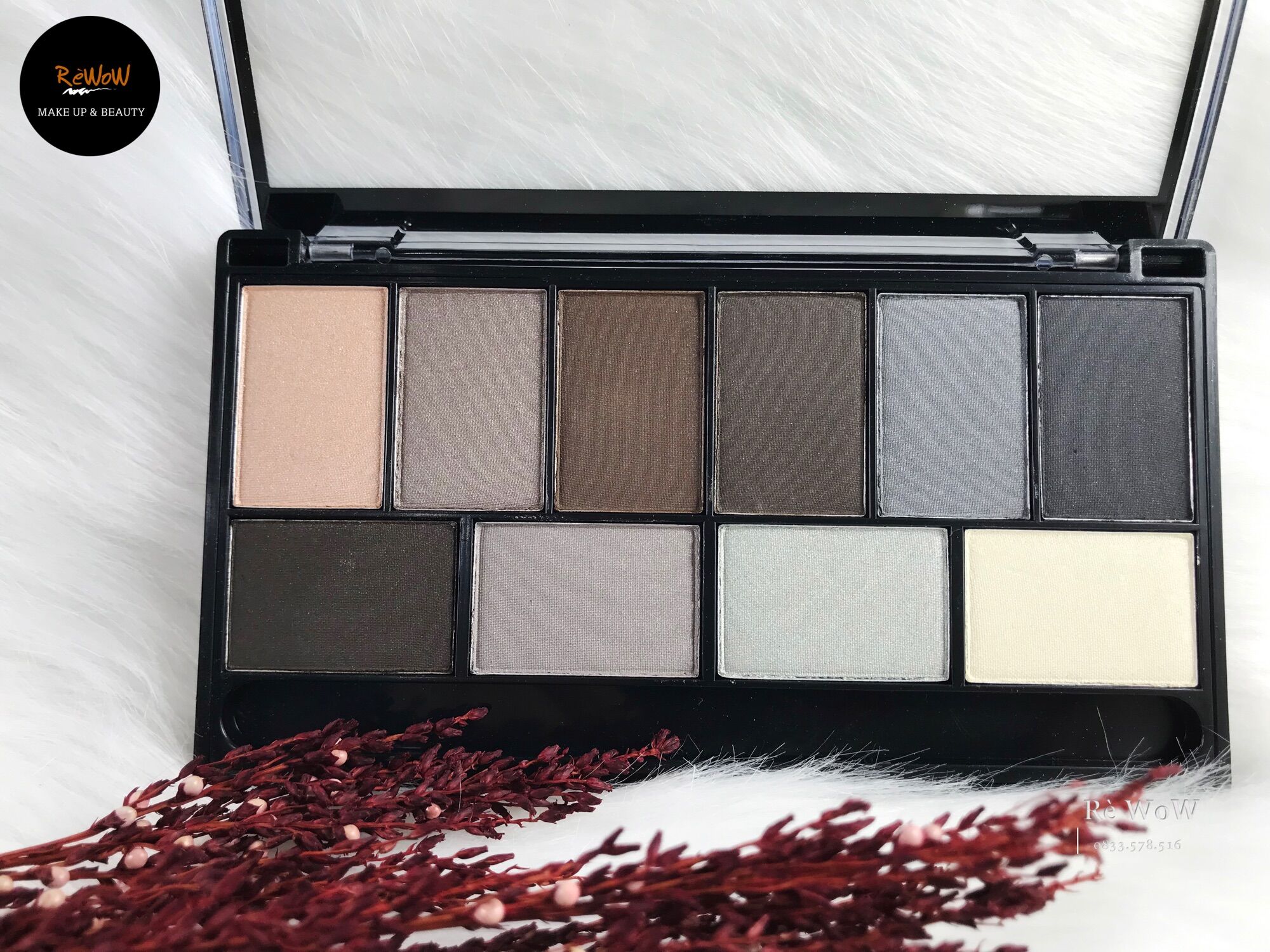 [XẢ KHO GIÁ GỐC] PHẤN MẮT SIVANNA COLORS 10 Ô