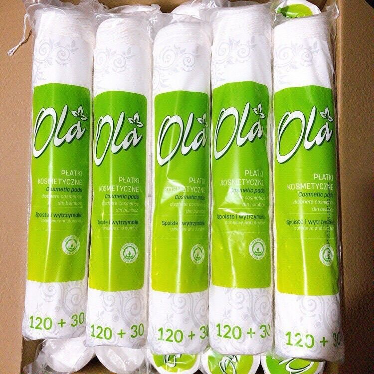 Bông tẩy trang Ola Gói 120+30 miếng (150 miếng)