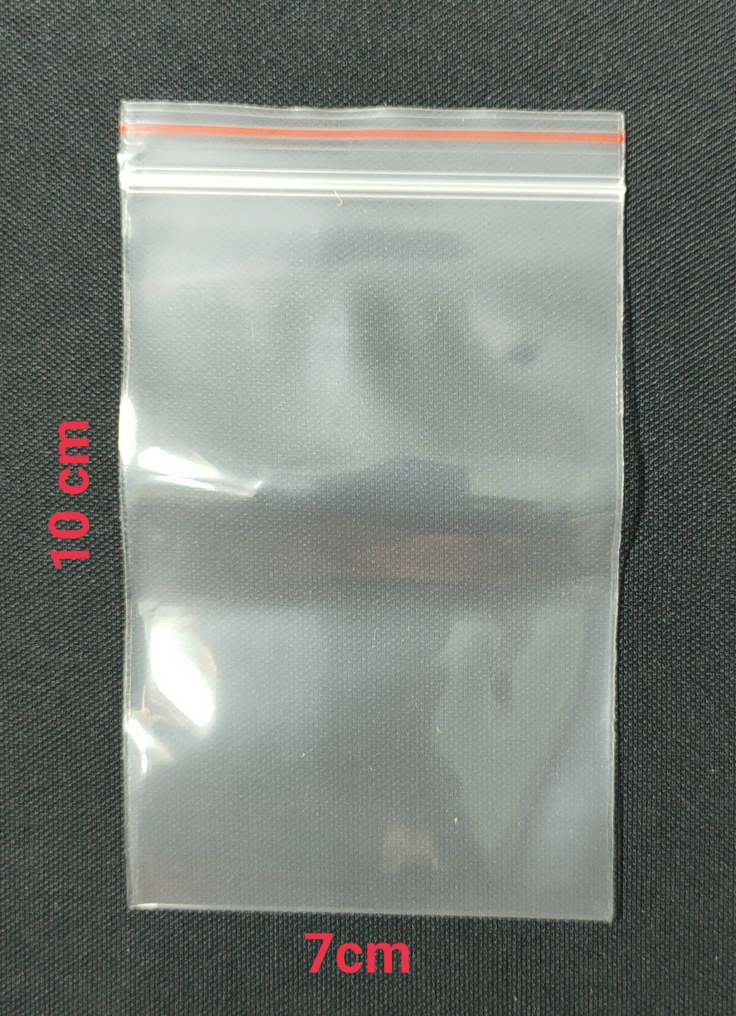 100 Gr Túi Zip Chỉ Đỏ size 7x10cm