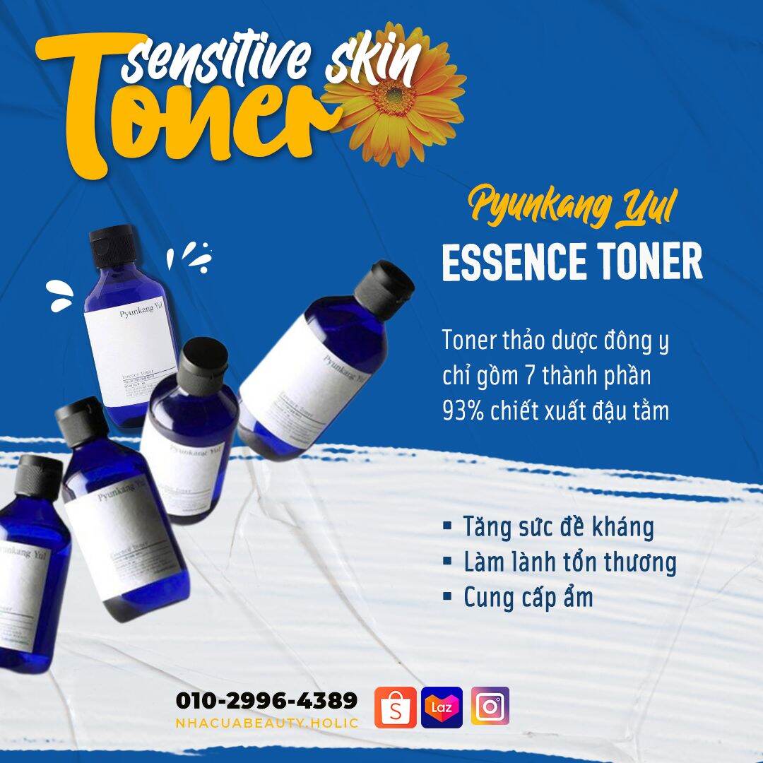 [Nhacuabeautyholic] Toner đông y Pyunkang Yul Essence Toner 200ml