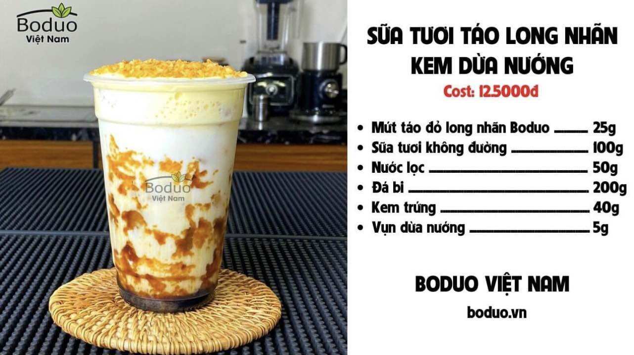 Bột kem trứng Boduo gói 1kg