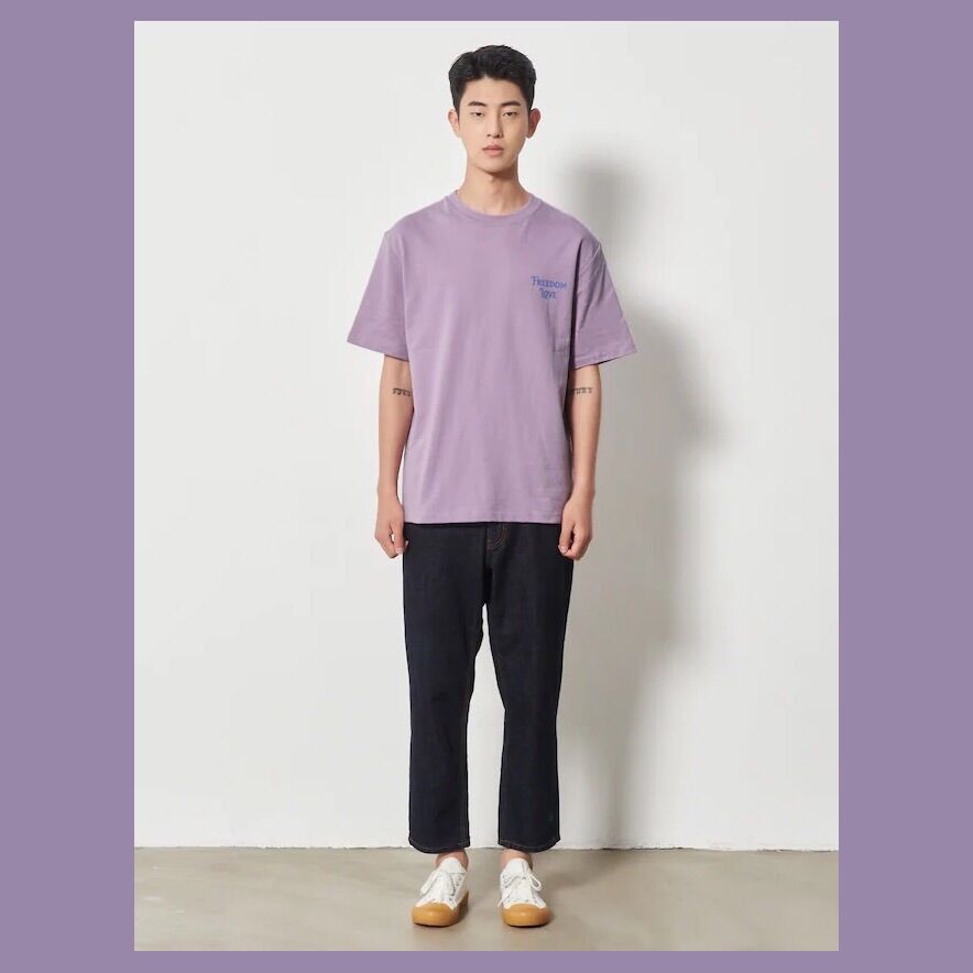 Áo thun 8seconds Freedom Love thun da cá form rộng Oversize • Perftee Store