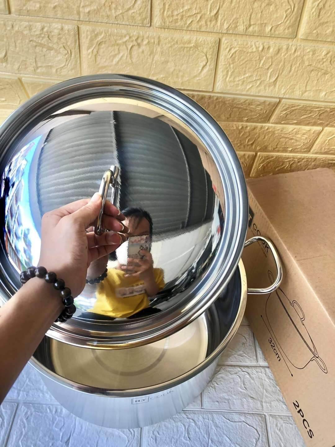 Nồi inox HT Cook  size 32cm