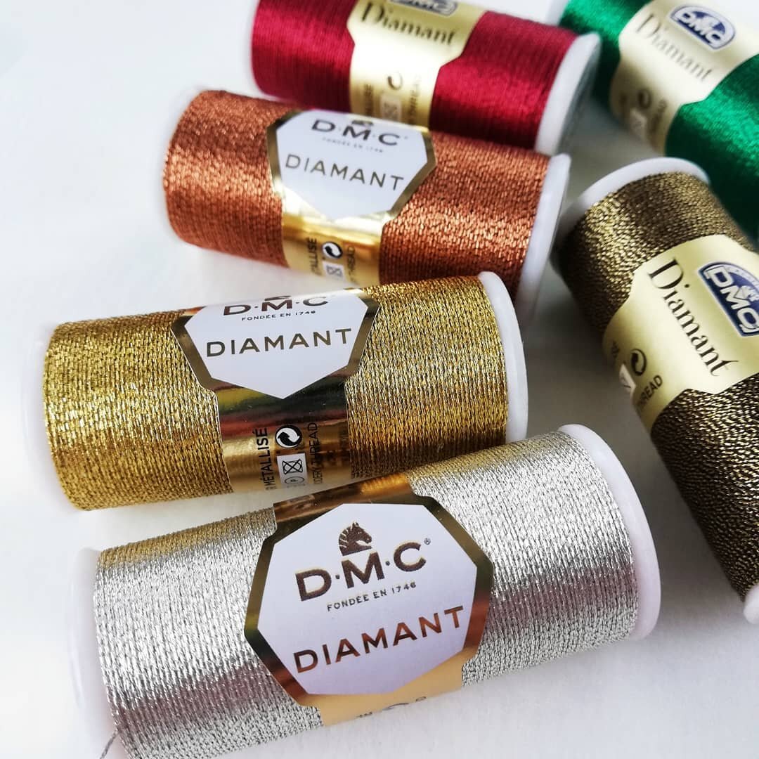 Cuộn chỉ kim loại DMC Diamant Metalic chính hãng