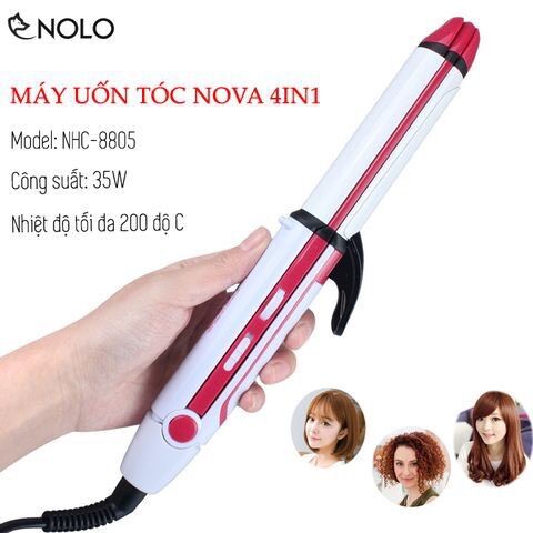 Máy uốn tóc duỗi tóc SHINON/NOVA  8005 đa năng