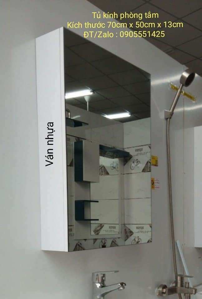 Tủ gương phòng tắm. Lavabo tủ. Thiết bị phòng tắm