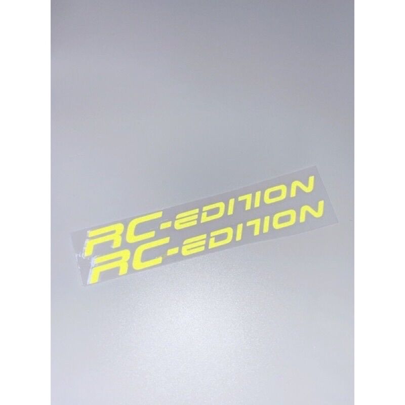 TEM DÁN PHẢN QUANG RC EDITION DÁN PHUỘC dành cho tất các xe