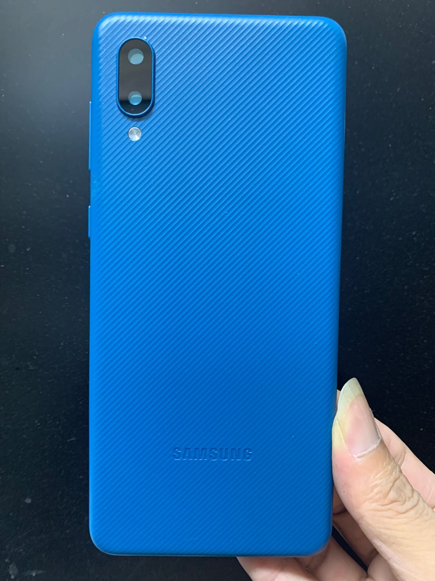 Bộ vỏ samsung a12,a02 zin hãng