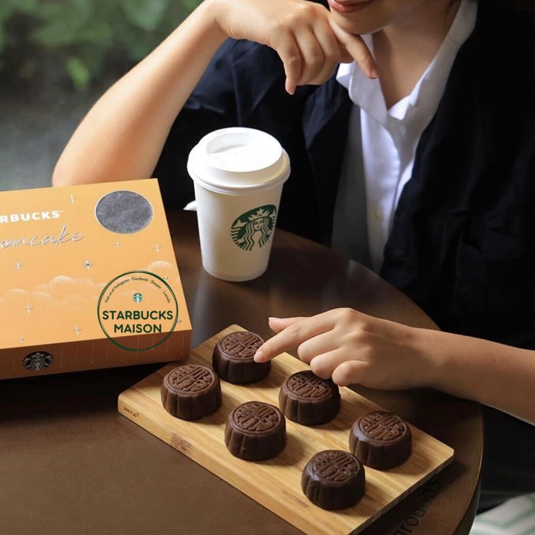 |STARBUCKS CHÍNH HÃNG| BÁNH TRUNG THU STARBUCKS