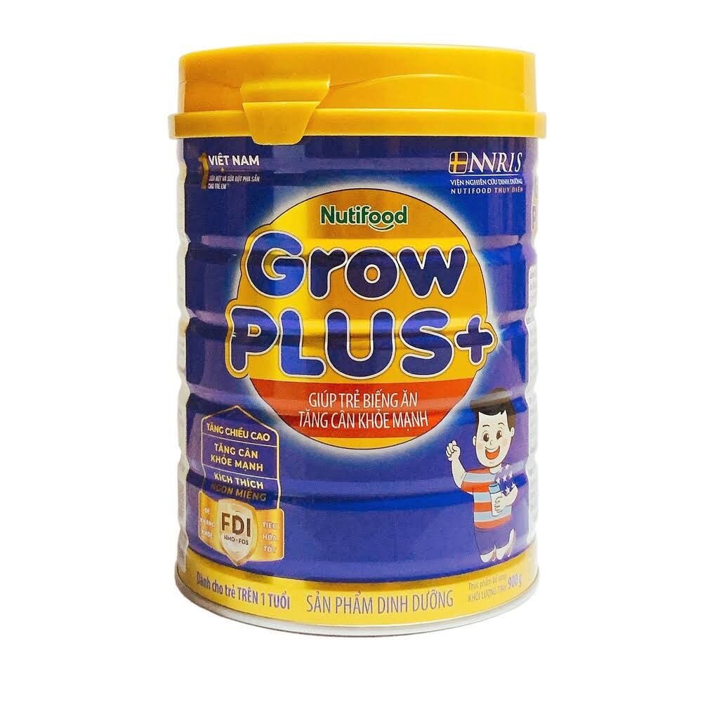 Sữa Nutifood Grow Plus Xanh 900g