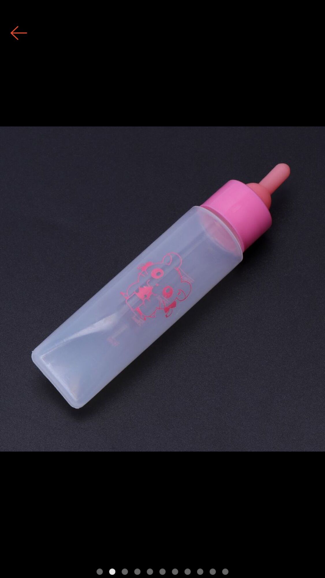 Bình Sữa Silicone 30ml Có Núm Vú Cho Hamster / Sóc/ Nhím
