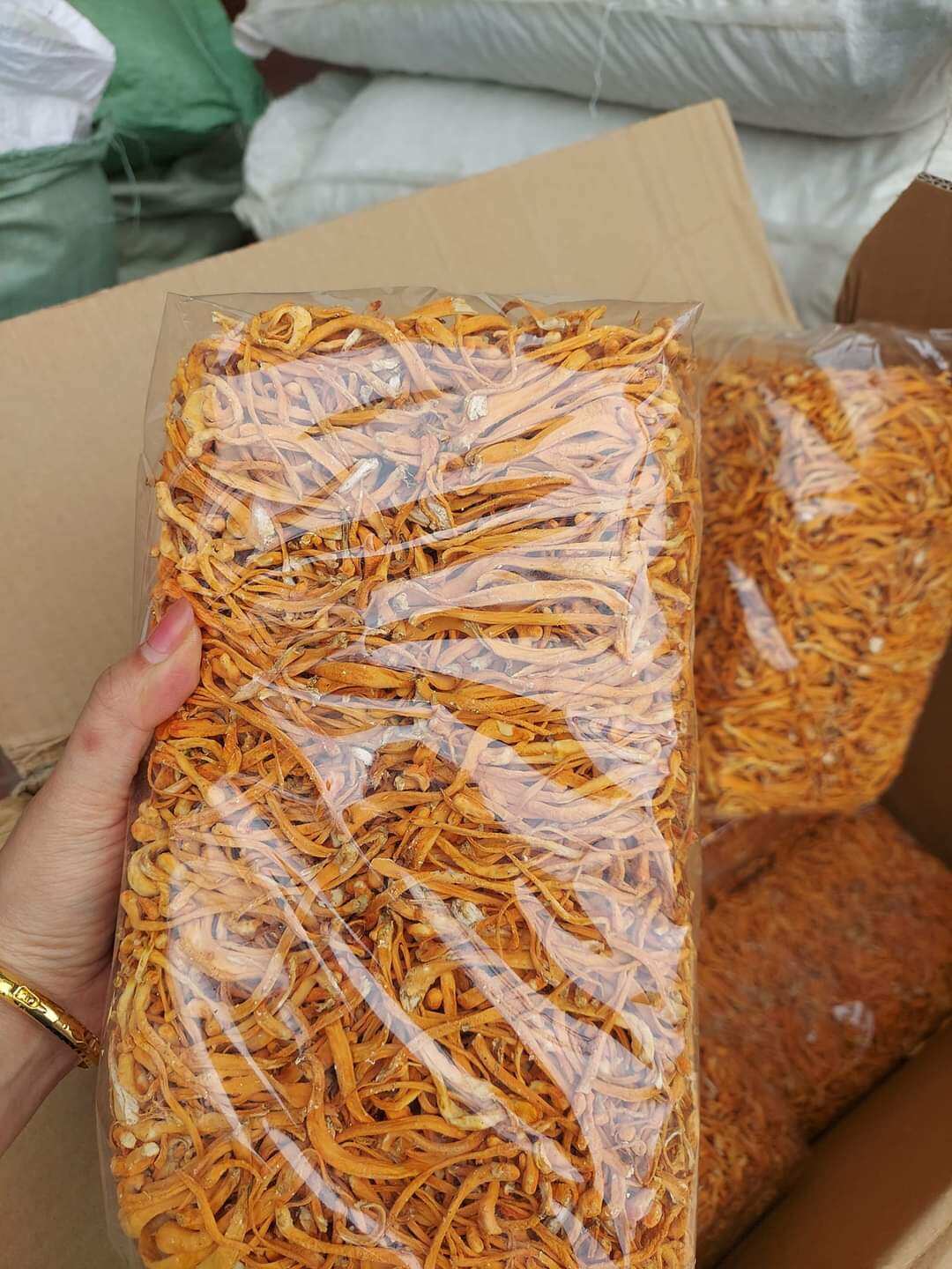 Aromatic Dried Horizontally Sliced Cordyceps 1kg