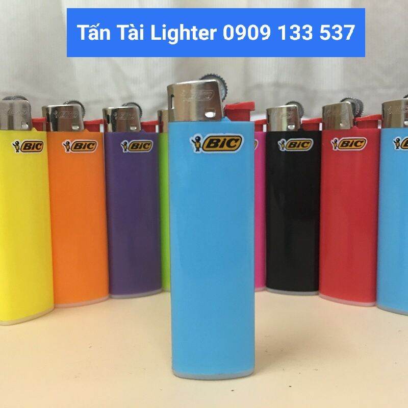 Bật Lửa  Hột Quẹt BIC J6 size Lớn (Hộp 50c)