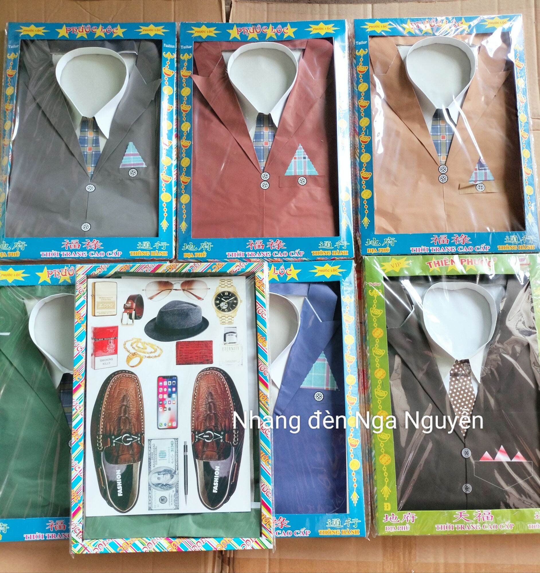Hàng mã Áo Hộp Vest Ông có phụ kiện