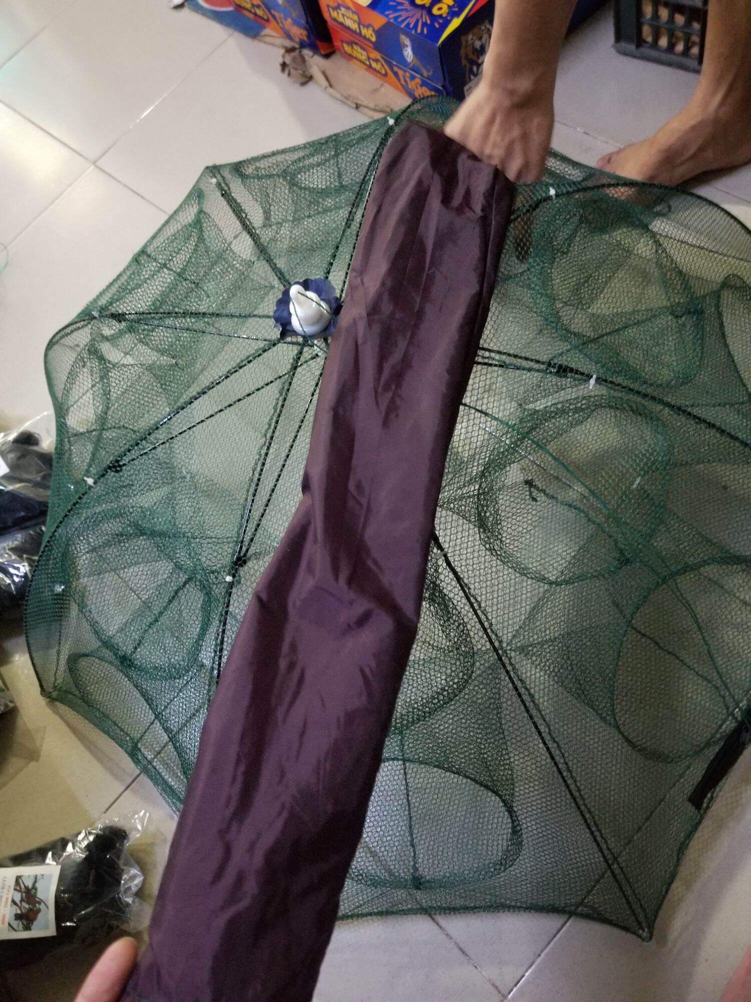 Lưới Đánh Bắt Cá Bát Quái 16 Cửa