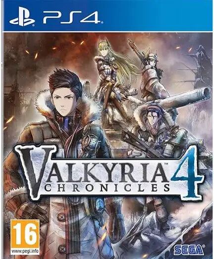 Đĩa game ps4 Valkyria Chronicles 4- like new