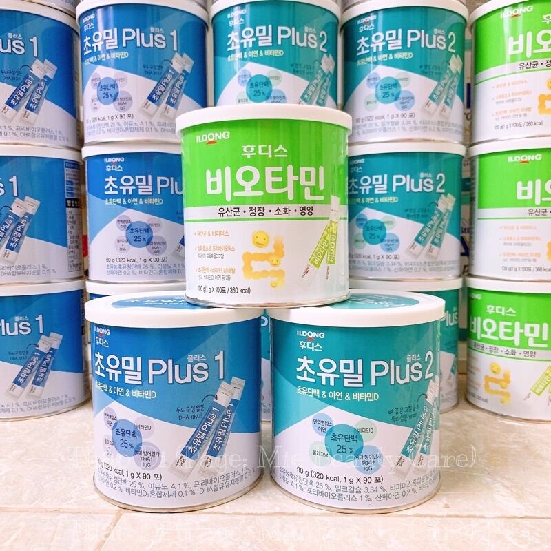 Sữa non ilDong số 1 và 2 nội địa Hàn Quốc
