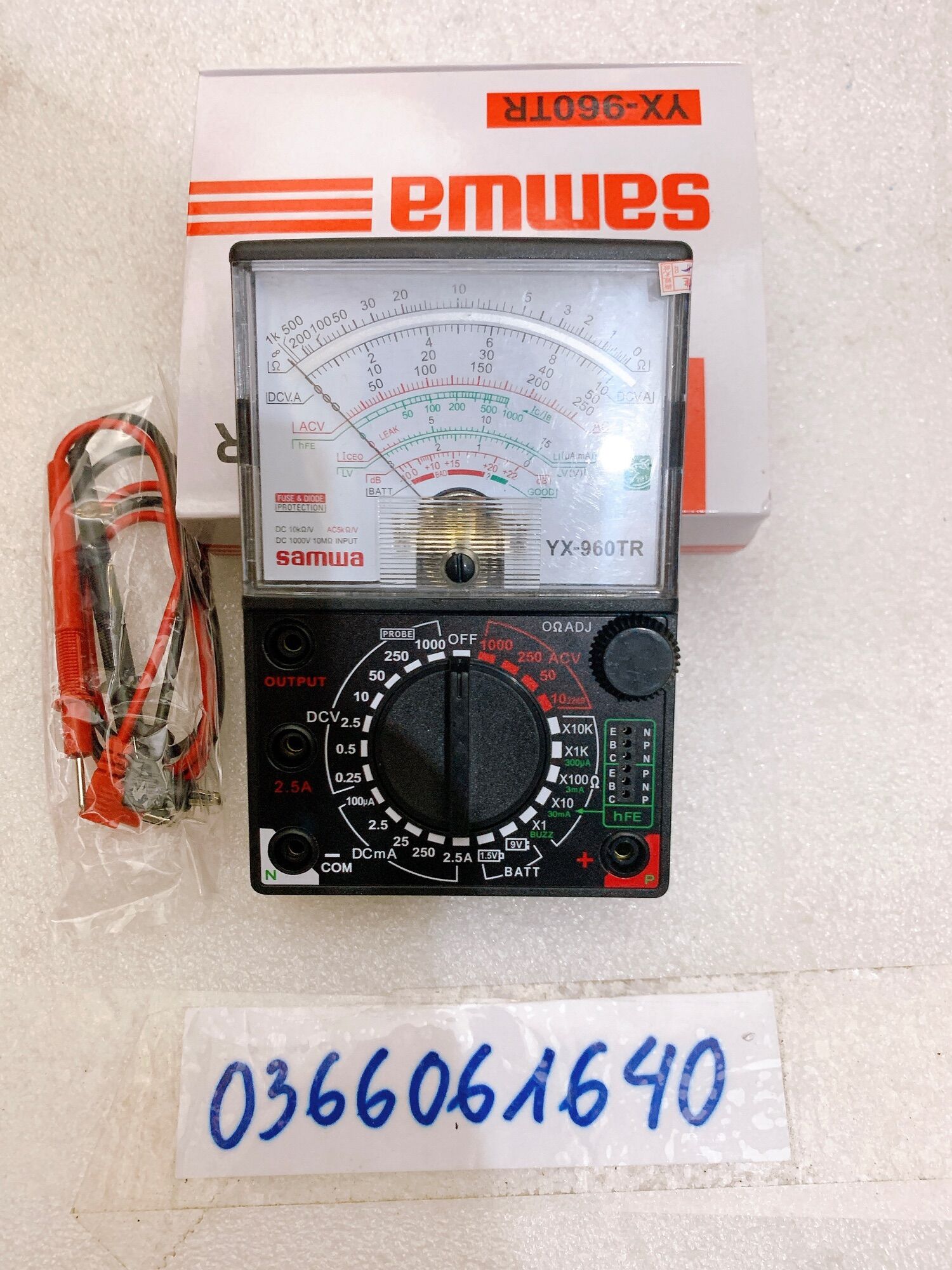 Đồng Hồ Vạn Năng Chỉ Kim YX-960TR