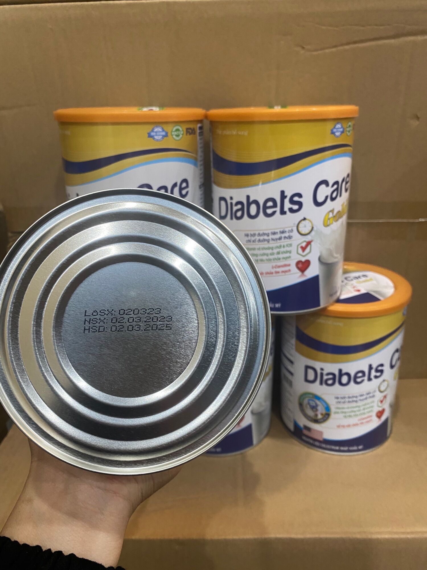 Sữa Tiểu Đường DIABETS CARE GOLD (lon 900g datte mới 2025 )