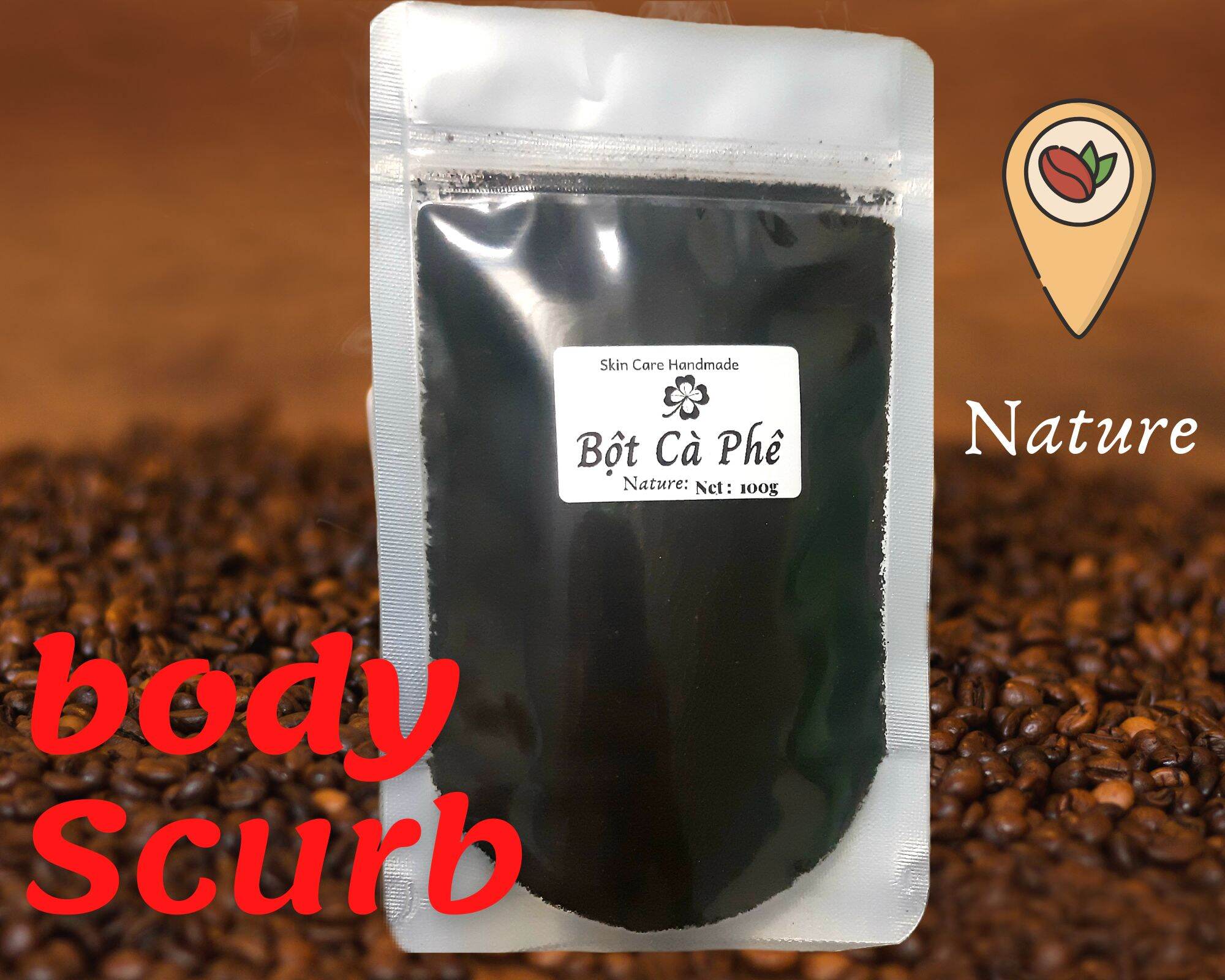 100Gr Bột Cafe 《 Tẩy Tế Bào Chết Body 》