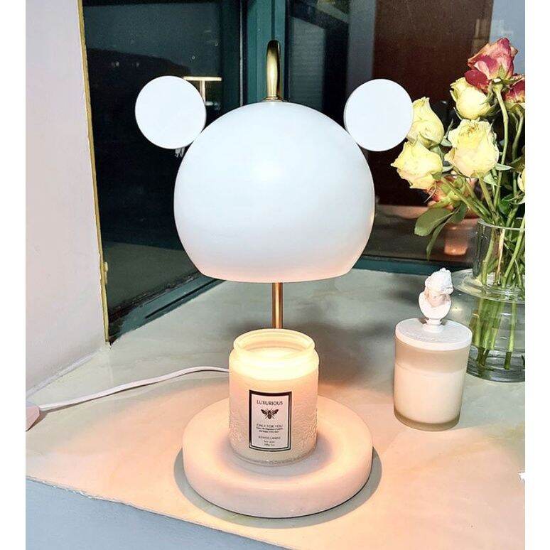 Đèn đốt nến thơm Mickey - Chỉnh độ sáng to nhỏ