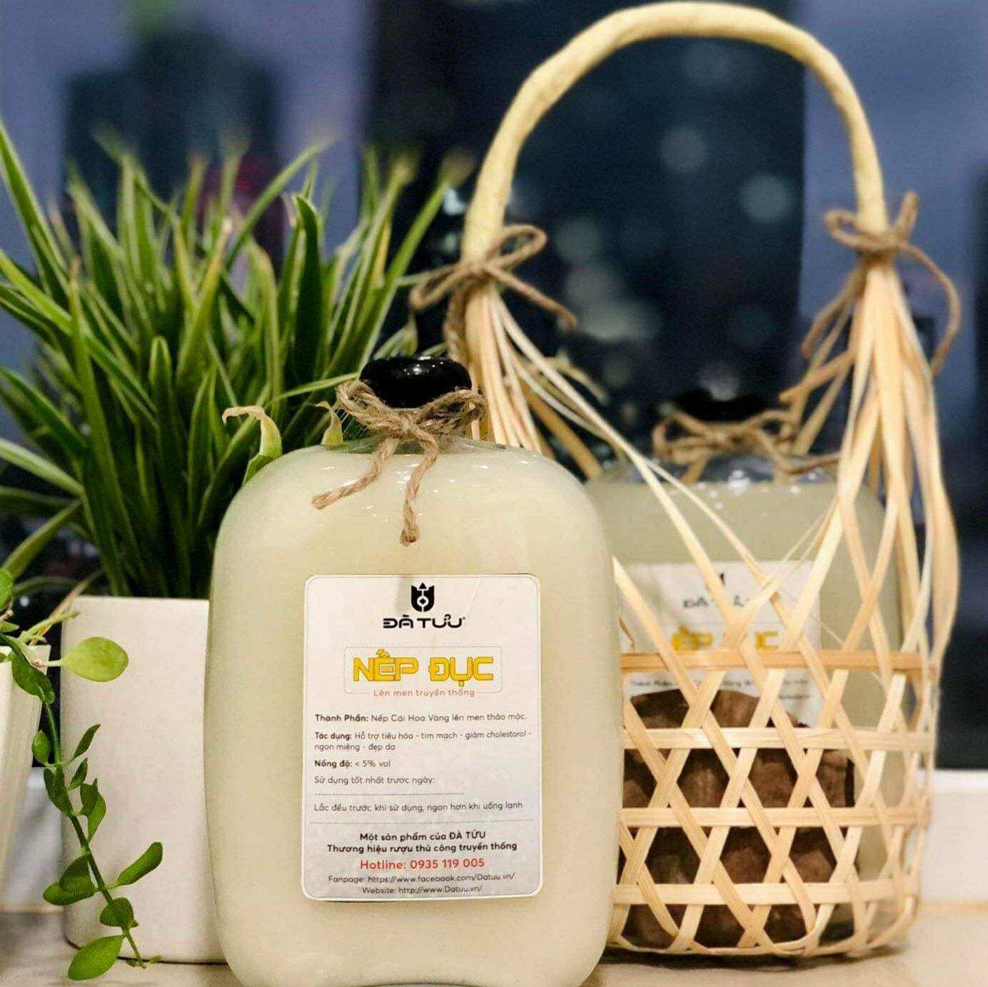 Nếp Đục - Lên men tự nhiên - Đà Tửu 500ml