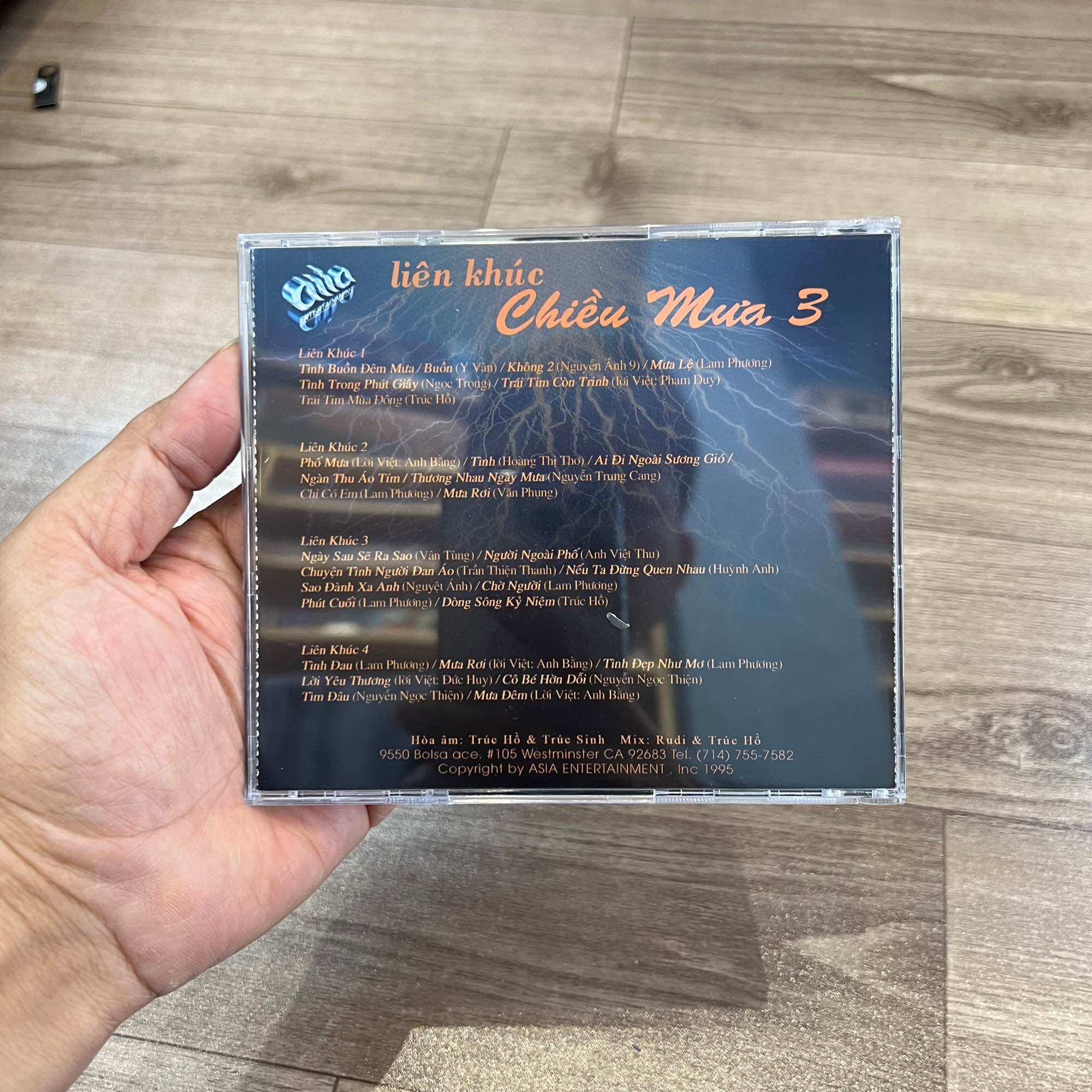 CD Liên khúc chiều mưa 3