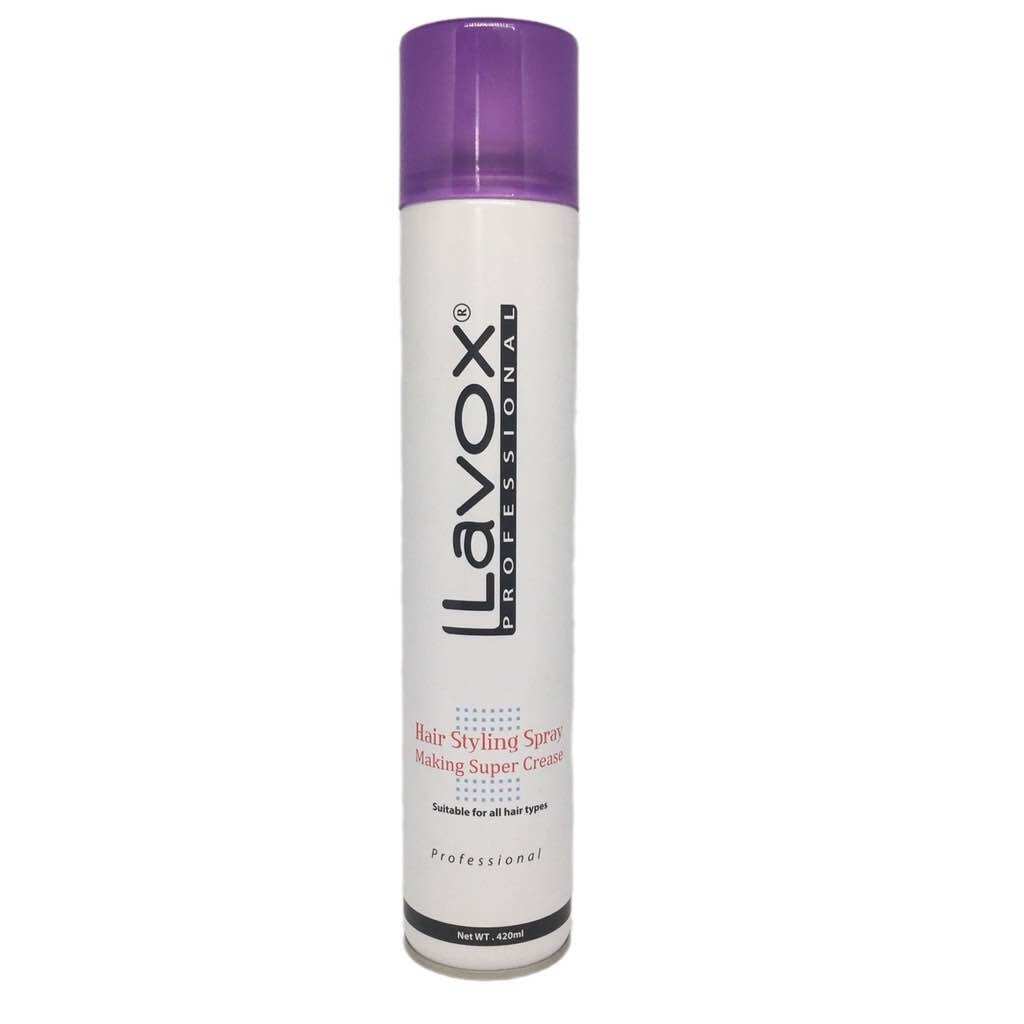 KEO XỊT TÓC GIỮ NẾP LAVOX 420ML