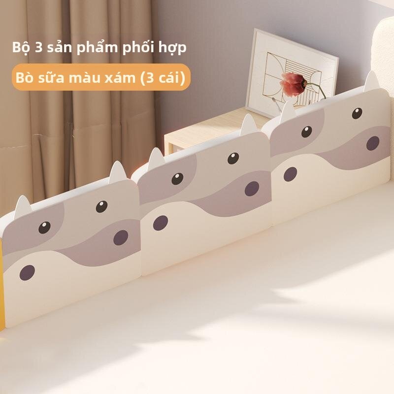 Thanh Chắn Giường Cho Bé Phòng Ngừa Ngã Có Gối Dày Điều Chỉnh Được
