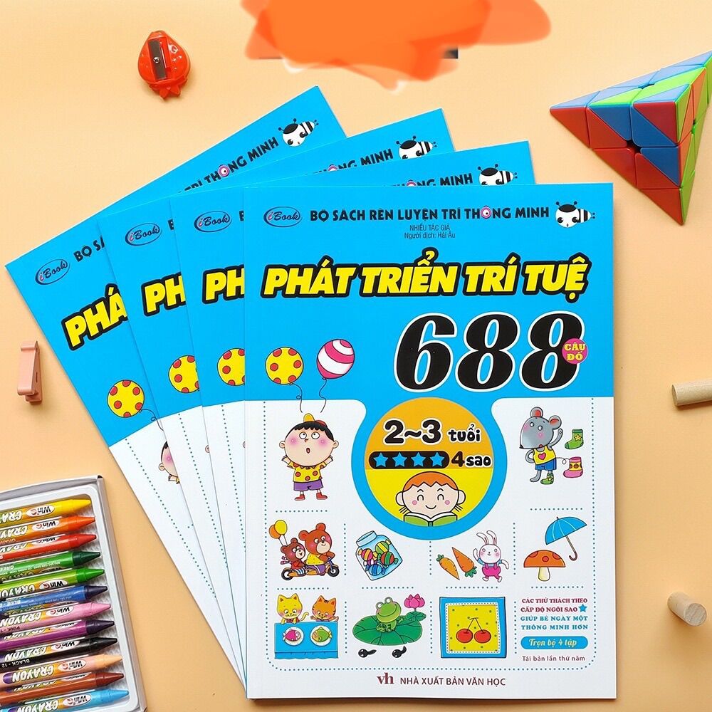 Combo rèn luyện phát triển trí thông minh 688-1088