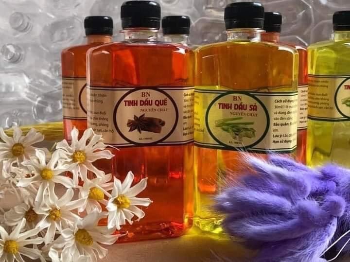 Tinh dầu quế,tinh dầu xả nguyên chất 500ml đậm đặc yukita shop chất lượng cao xông phòng, đuổi muỗi