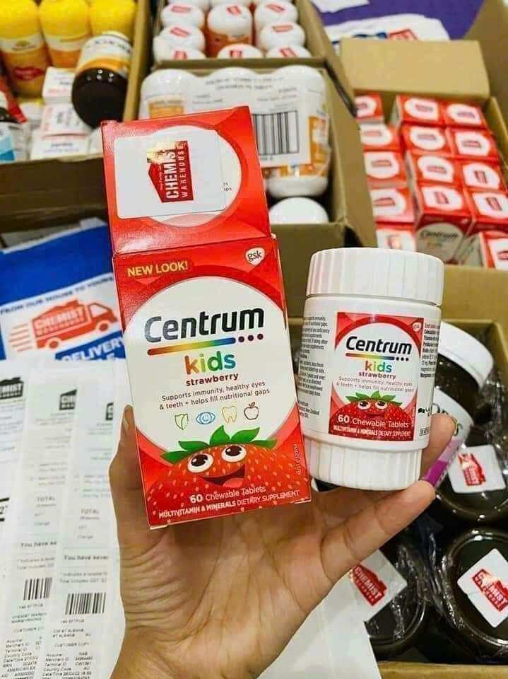 Vitamin tổng hợp Centrum Kids 60 viên