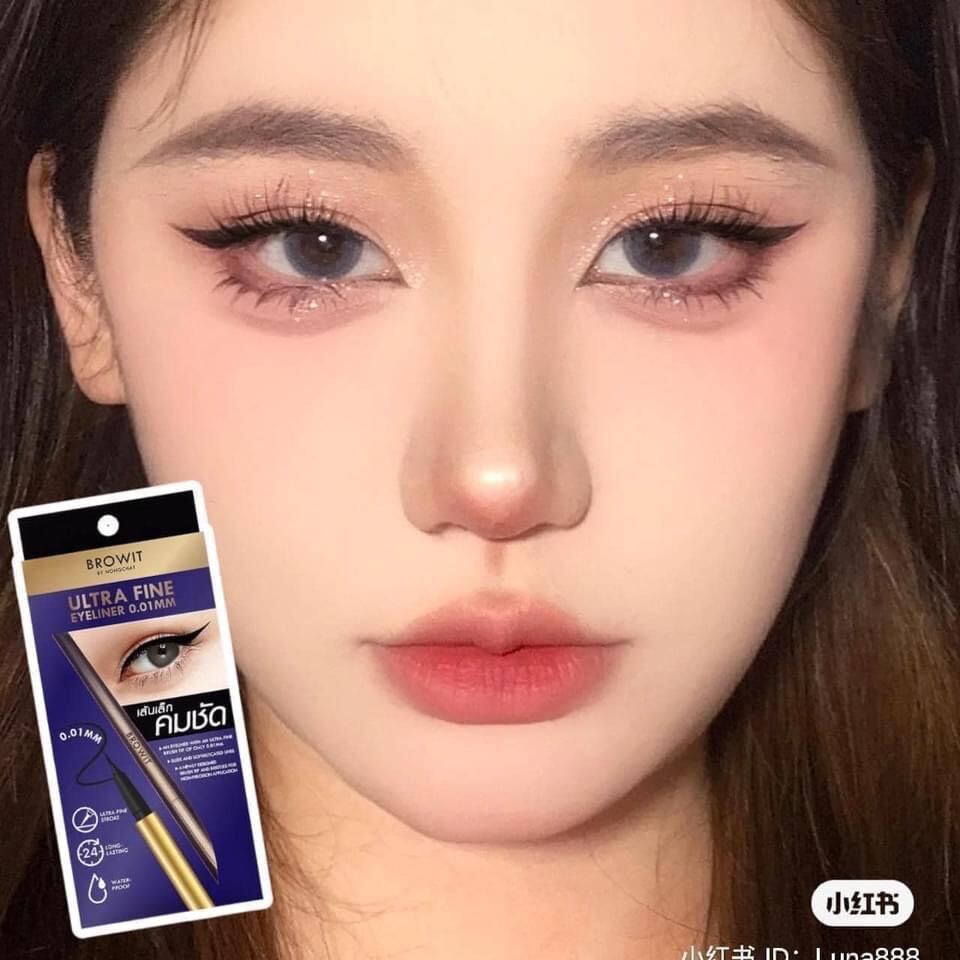 01 Cây kẻ mắt nước Nongchat 𝐔𝐥𝐭𝐫𝐚 𝐅𝐢𝐧𝐞 𝐄𝐲𝐞𝐥𝐢𝐧𝐞𝐫 Thái Lan