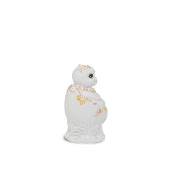 Tượng Rắn Sứ Cao Cấp Minh Long - Phúc Thái 9.8 cm