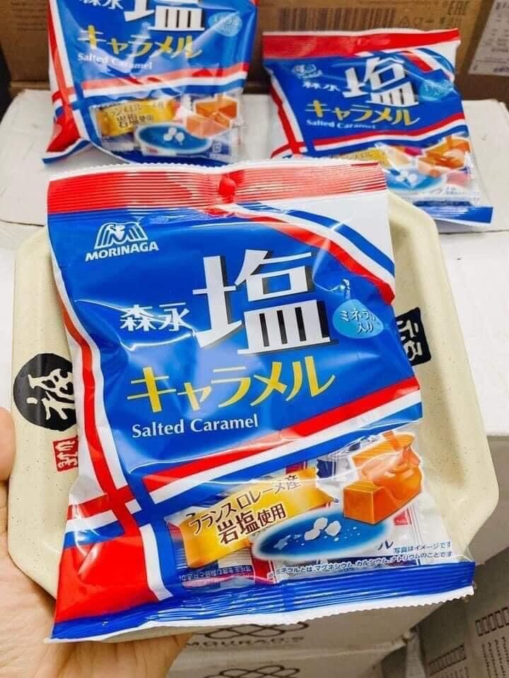 Kẹ Caramen muối Morinaga Nhật bản