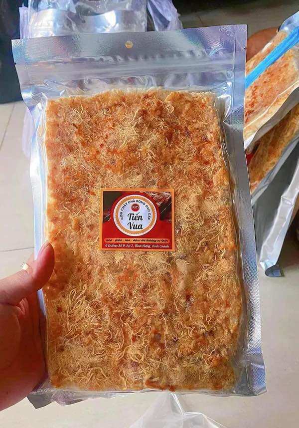 Cơm cháy Tiến Vua Combo 2 gói(180g 1gói)