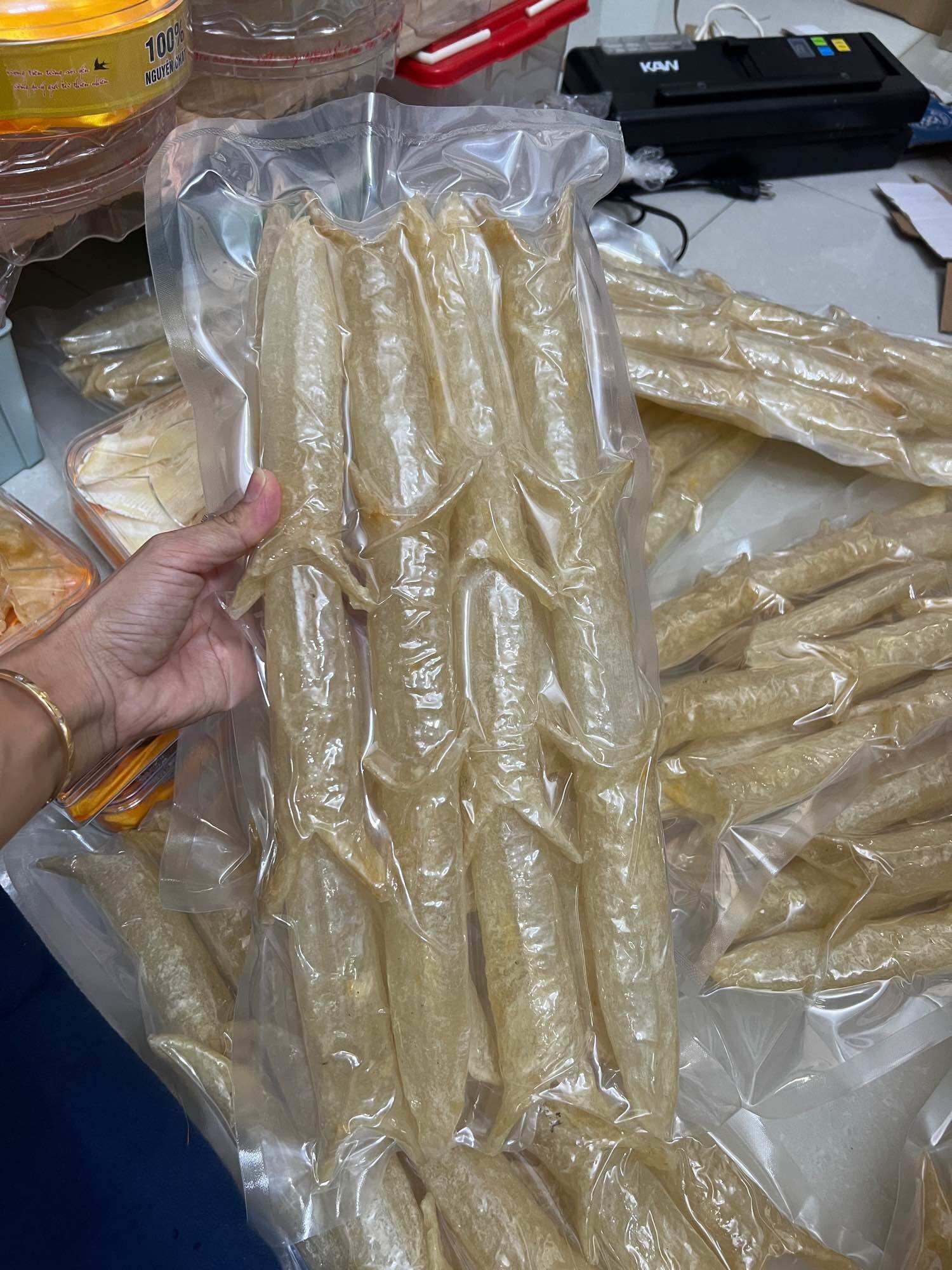 500g bong bóng cá chẽm dày